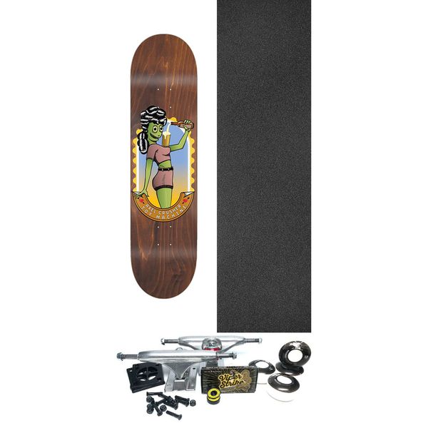 Toy Machine Skateboards Axel Cruysberghs Brew Skateboard Deck - 8" x 31.6" - Complete Skateboard Bundle
